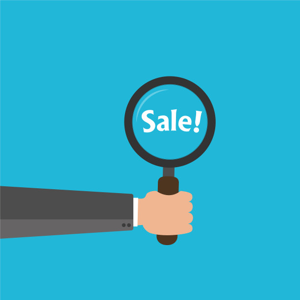 手中握着放大镜的概念图片下载