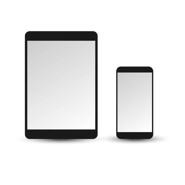 现代数字平板电脑与移动智能手机图片下载