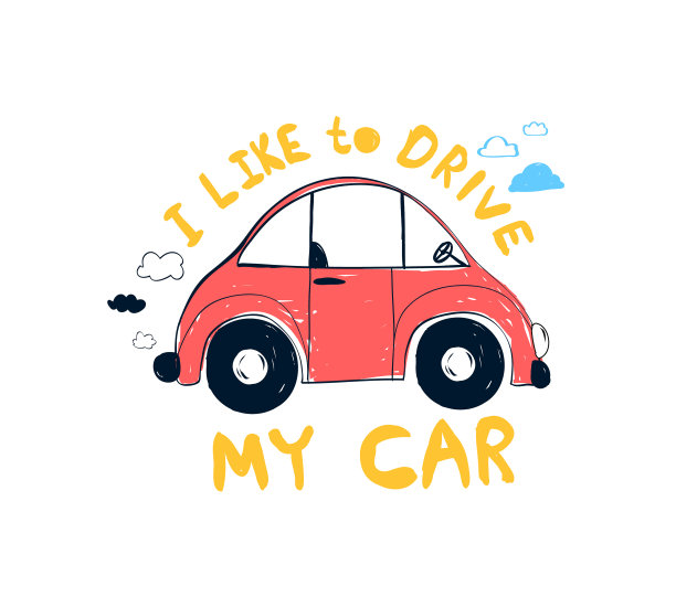 t恤设计的汽车图片下载