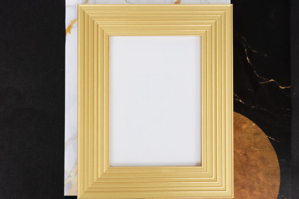 黑色与金色相衬图片下载