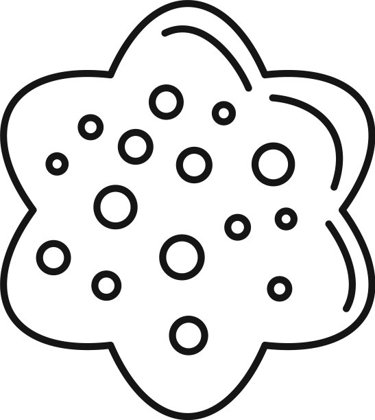 食品饼干图标轮廓风格图片下载
