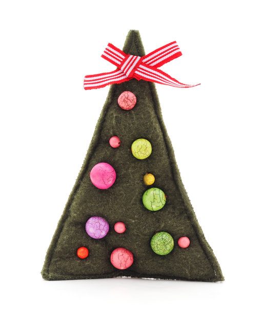 装饰圣诞树。图片下载