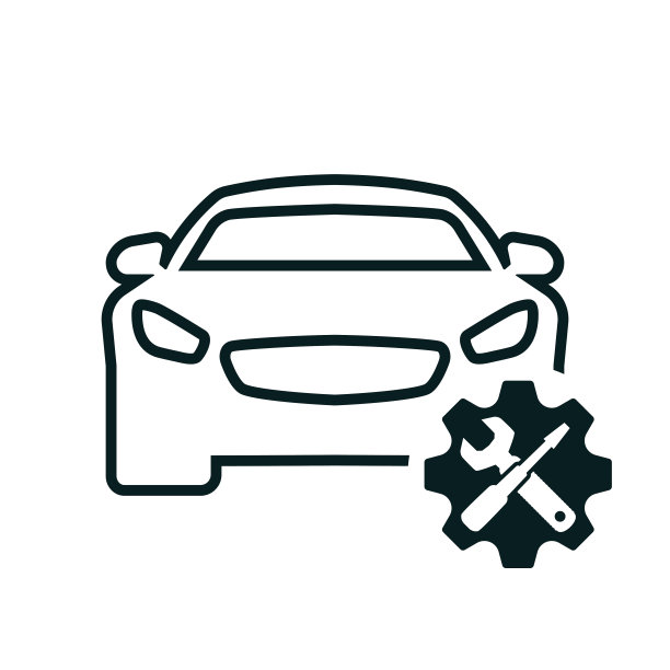 汽车服务标志，汽车维修标志。修理汽车，修理汽车，扳手图标图片下载