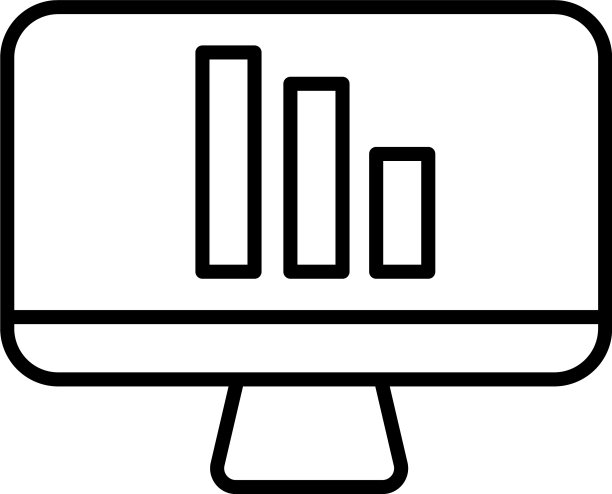 桌面统计栏线条样式图片下载