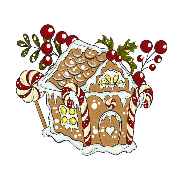 姜饼屋图片下载