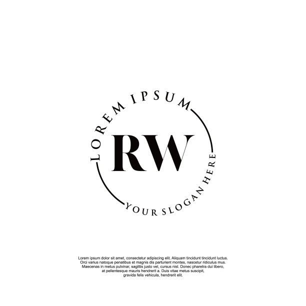 Rw初始手写标识设计图片下载