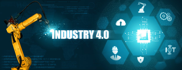 智能工业机械臂用于数字化工厂生产技术图片下载