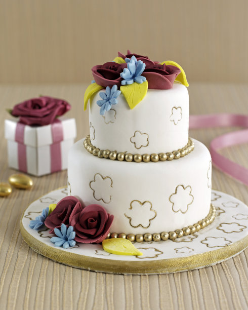 优雅的婚礼蛋糕图片下载