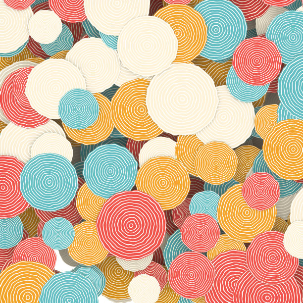 等距模式在抽象风格彩色背景3d渲染插图图片下载