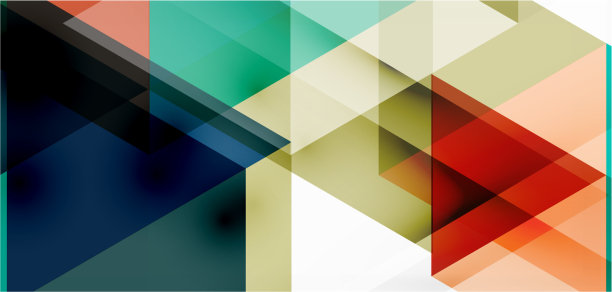 几何抽象背景马赛克三角形和图片下载