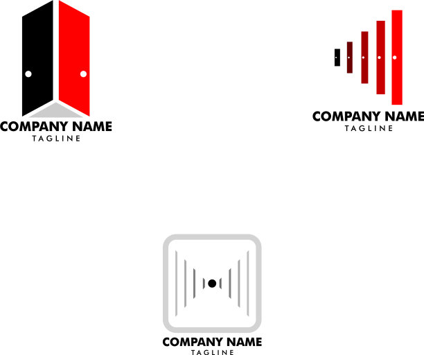 设门标志设计图片下载