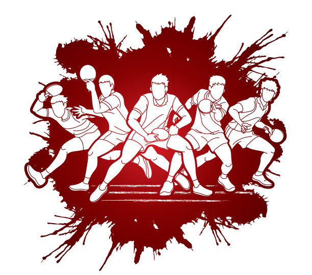 乒乓组运动员乒乓球组运动员图片下载