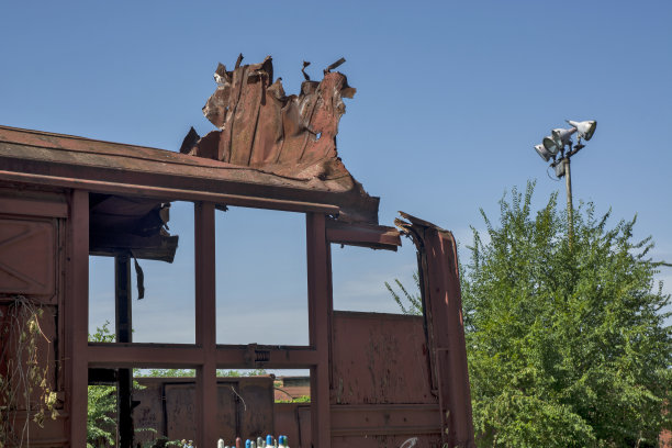 切割铁路货车图片下载