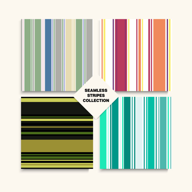 水手条纹无缝模式设置春季图片下载