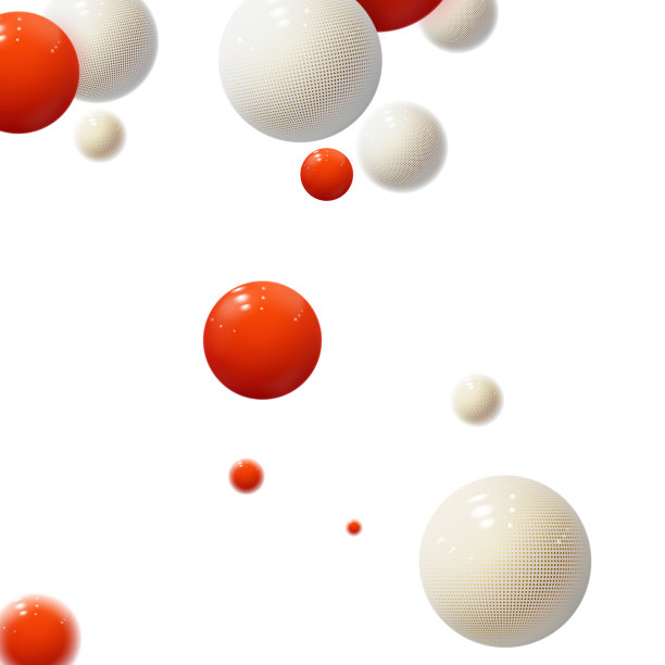 逼真的软球塑料泡沫光泽图片下载