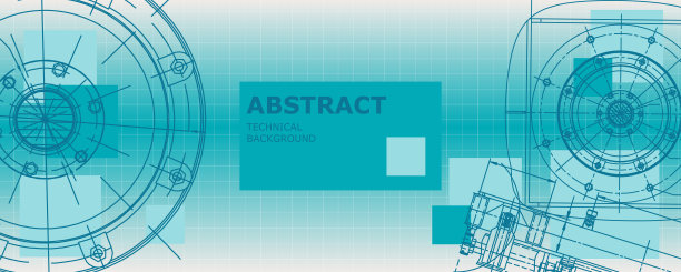 机械工程制图。抽象的画图片下载
