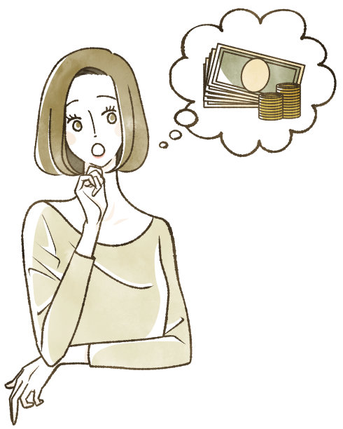 想钱的女人图片下载