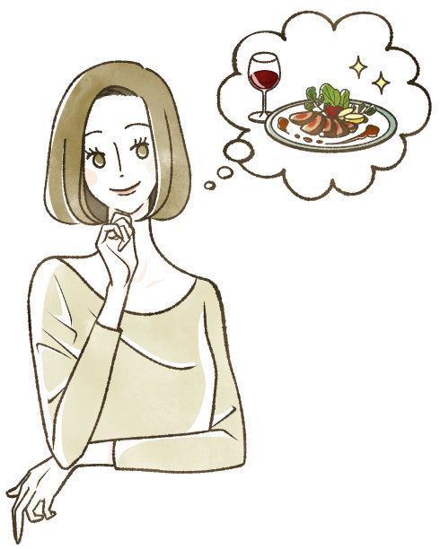 一个想吃饭的女人图片下载