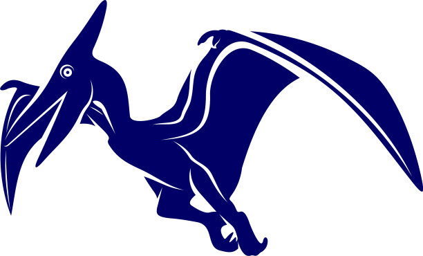 翼龙标志设计图标符号模板图片下载