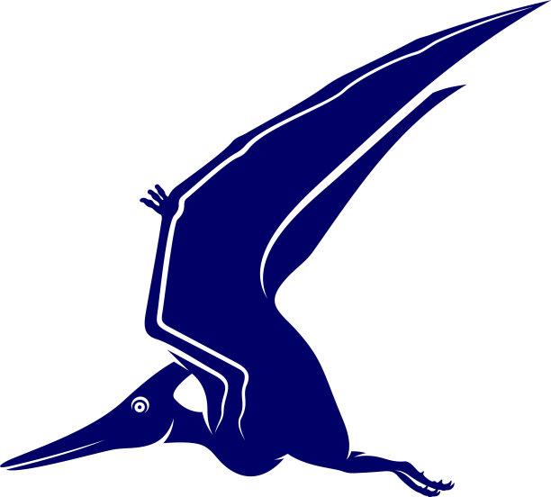 翼龙标志设计图标符号模板图片下载