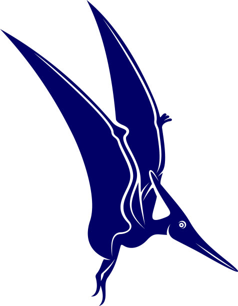 翼龙标志设计图标符号模板图片下载