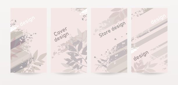 一套抽象的设计封面图片下载