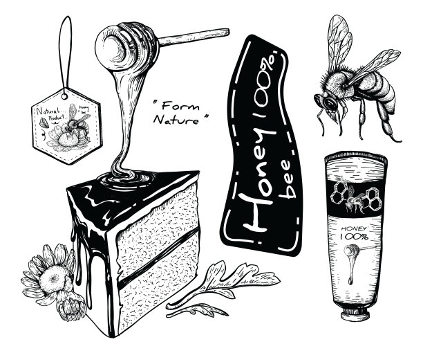 蜂蜜产品图片下载