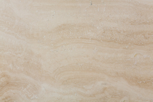 石灰华米色纹理，天然石材背景。图片下载