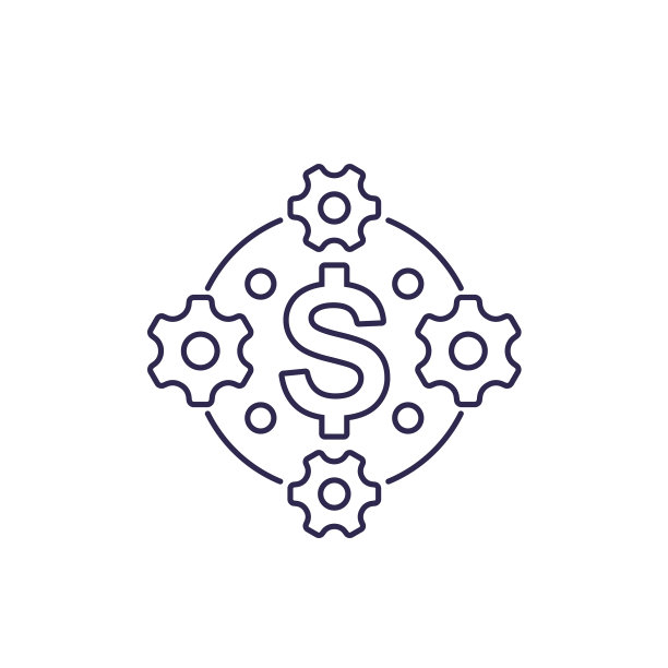 成本优化效率线性图标图片下载