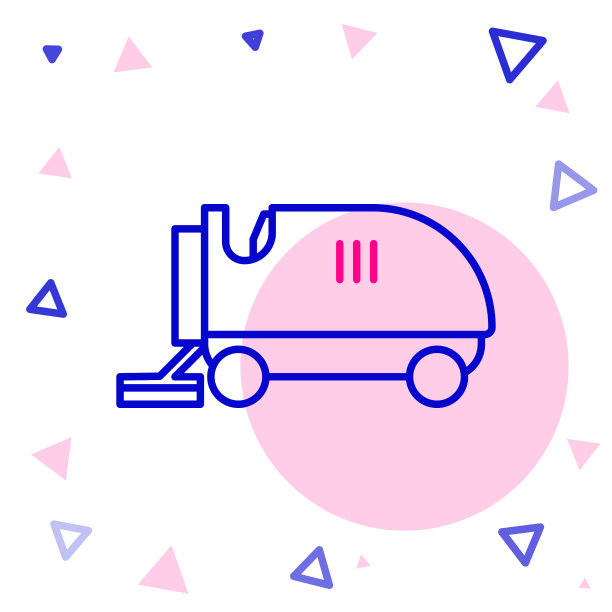 线冰表面修复器图标孤立在白色图片下载