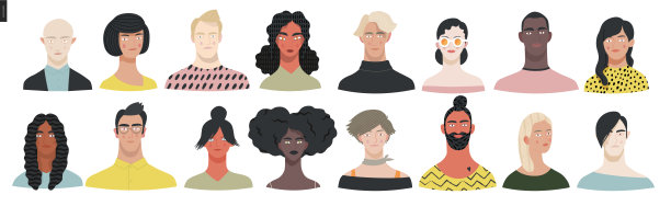 美丽人物肖像集图片下载