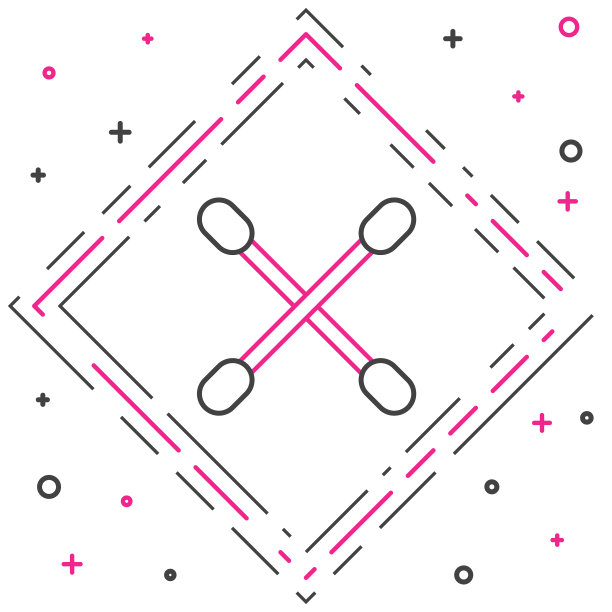 用棉签将耳朵图标隔离在白色上图片下载