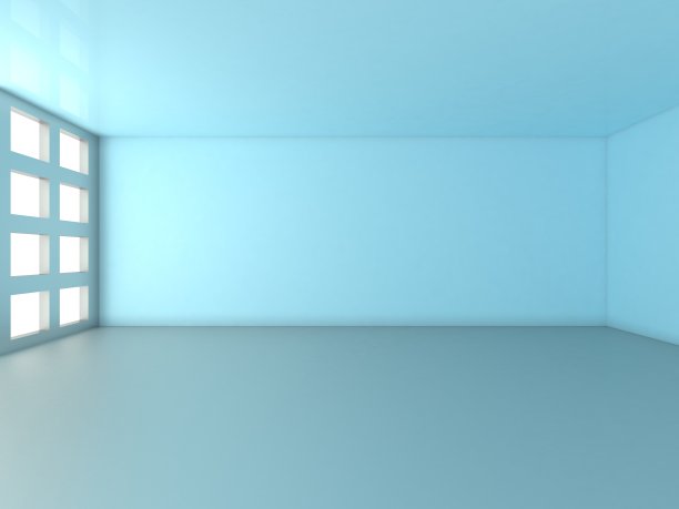 3d渲染，抽象空房间图片下载