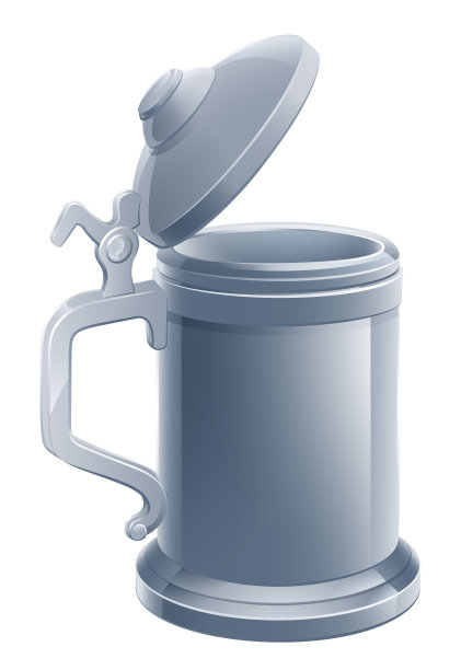 啤酒斯坦因品脱卡通啤酒杯杯饮料图片下载