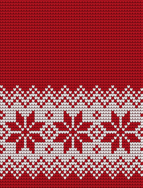 编织圣诞、新年图案图片下载