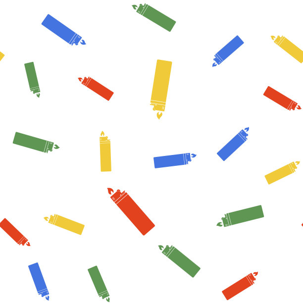 彩色打火机图标隔离无缝模式的白色背景。向量图片下载