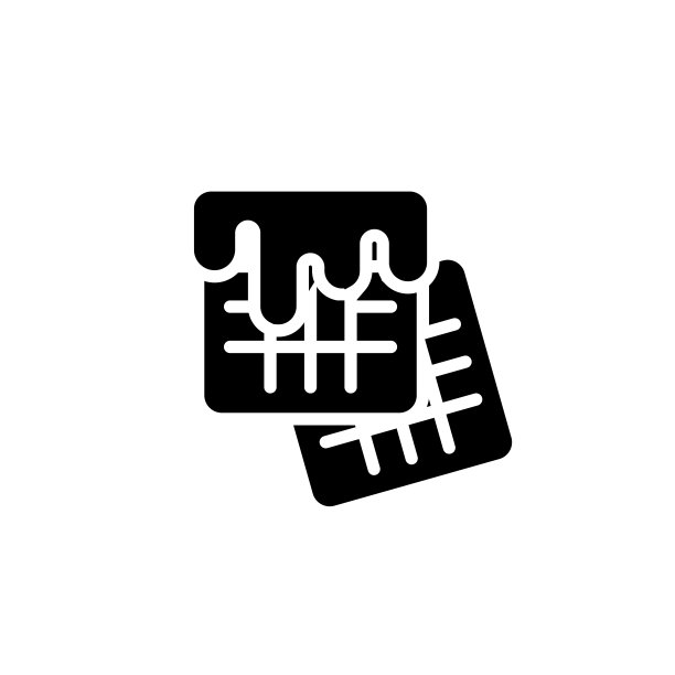 华夫图标设计矢量模板图片下载