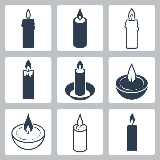 蜡烛图标设置图片下载