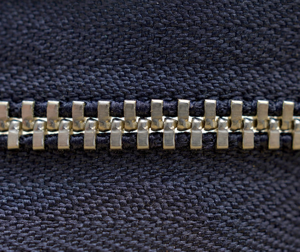 拉近拉链的图像图片下载