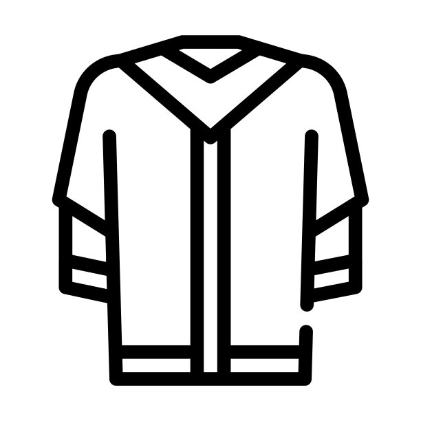 毕业套线图标矢量插图图片下载