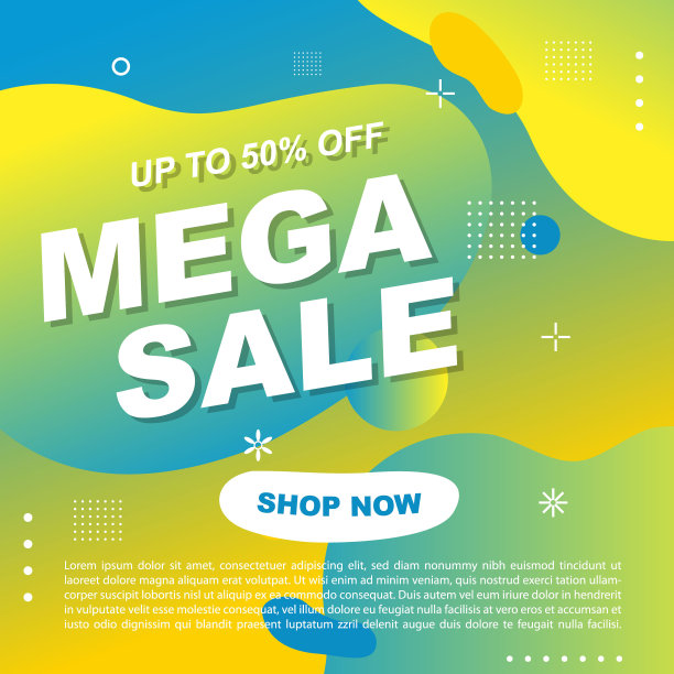 促销横幅模板设计图片下载