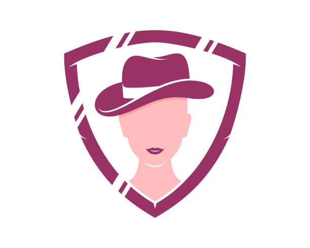 女人把头伸进盾牌里图片下载