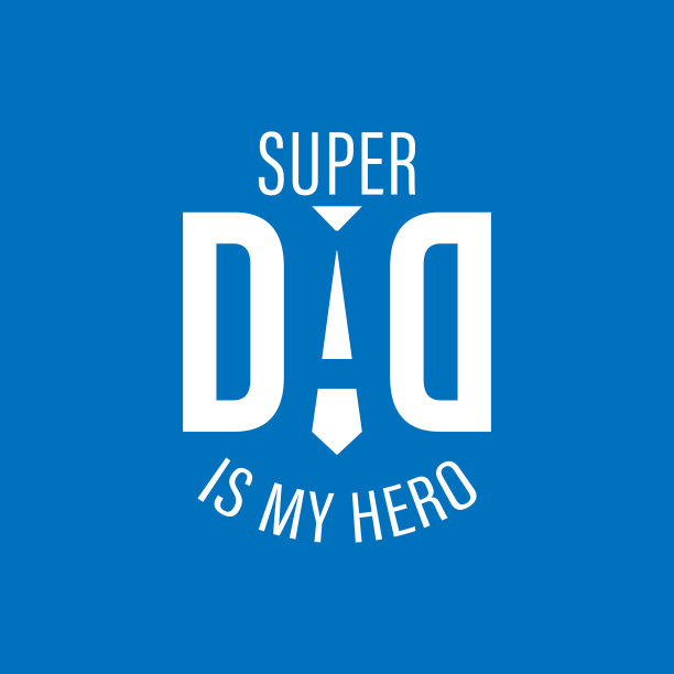 父亲节贺卡模板图片下载