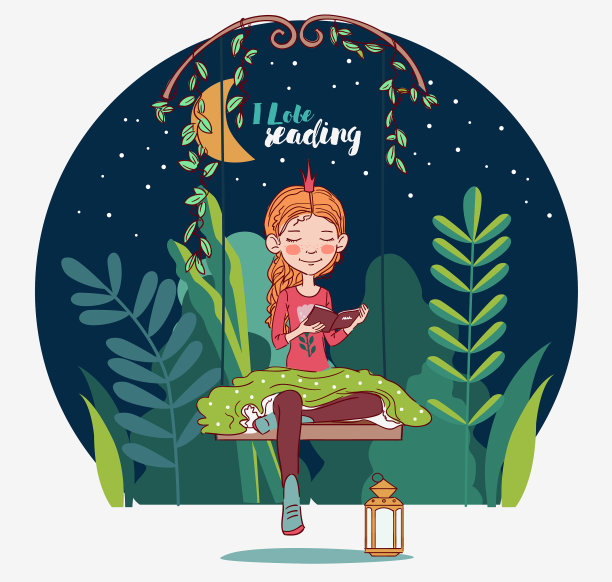 可爱的小女孩戴着皇冠看书。美丽的公主图片下载