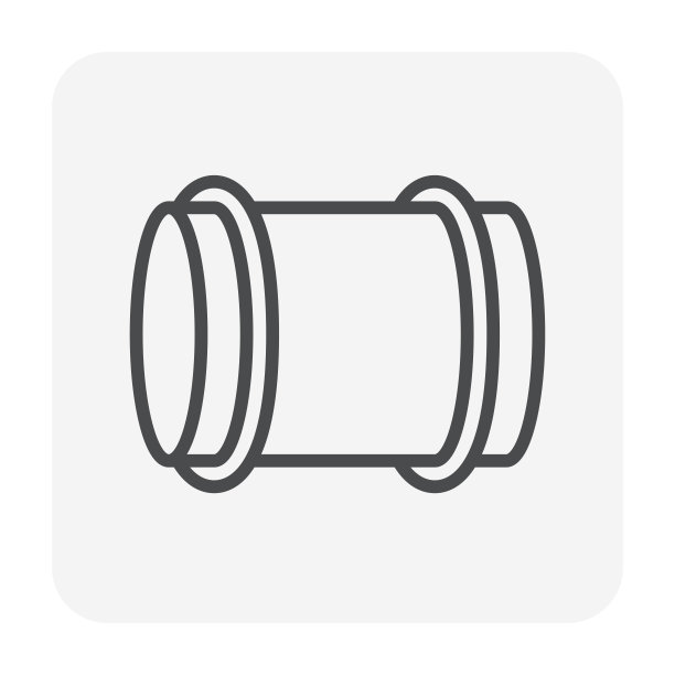 风管矢量图标设计64x64像素完美和可编辑的笔触。图片下载