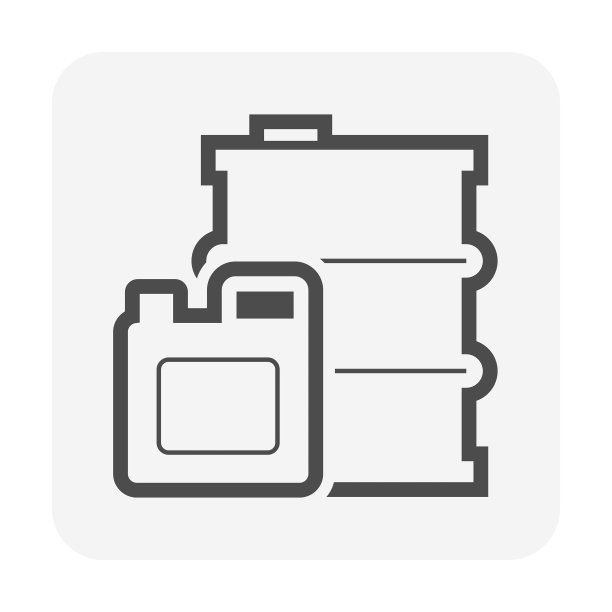 油气罐容器矢量图标设计。图片下载