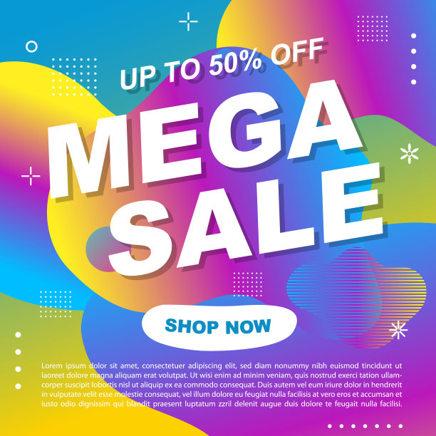 促销横幅模板设计图片下载