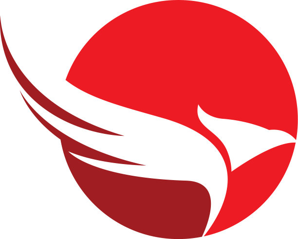 鹰鸟标志模板图片下载