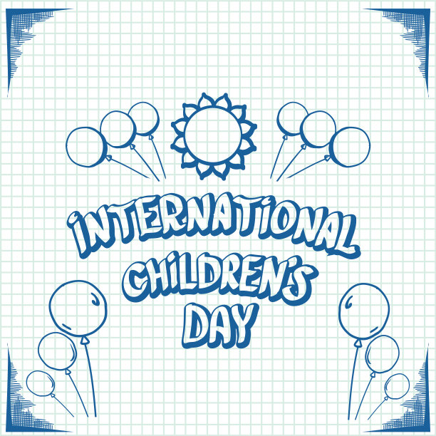 6月1日国际儿童节卡通涂鸦图片下载