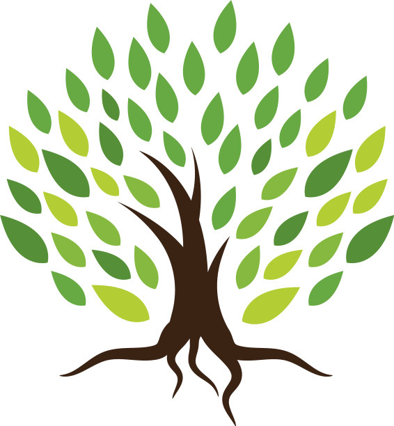 树标志图标标志设计图片下载